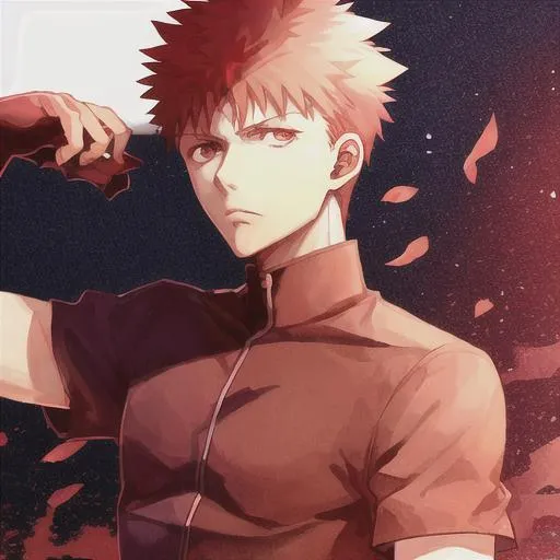 Prompt: Shirou Emiya Fate Stay Night