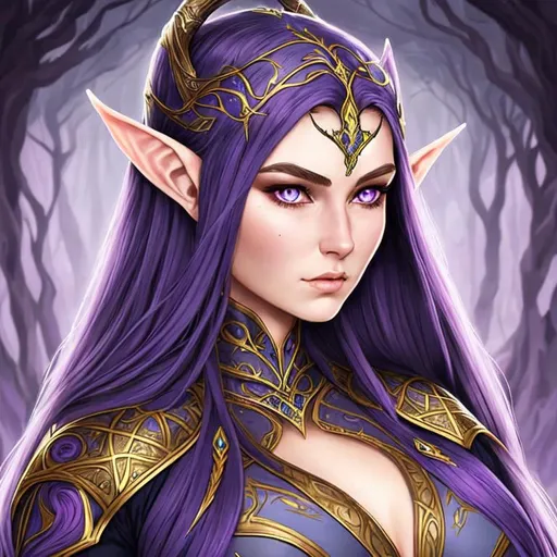 Centered portrait of an ultra detailed Fantasy Femal... | OpenArt