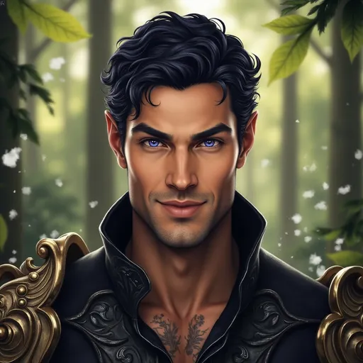 Prompt:  @E9F5IeylWCK78nhhDgNv is smiling charmingly at the viewer