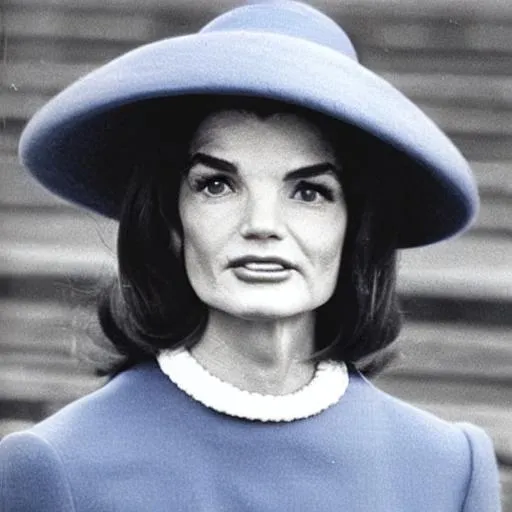 Jackie kennedy hot sale blue dress