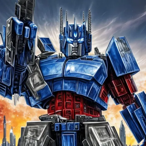 Prompt: Optimus prime
