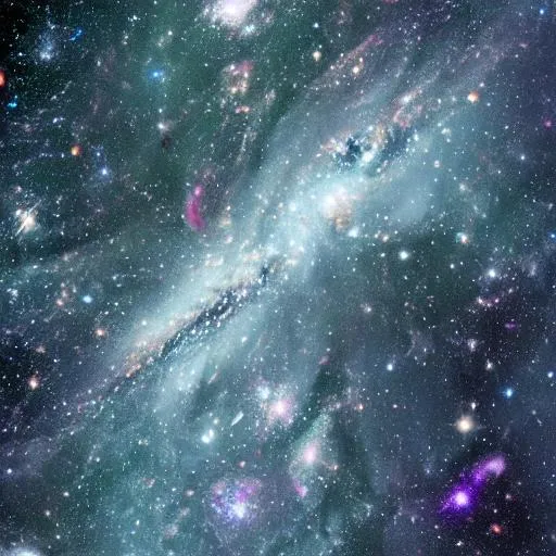 Prompt: galaxies