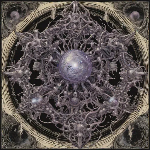 Prompt: azathoth mind orb