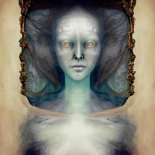 a super scary ghost face - AI Generated Artwork - NightCafe Creator