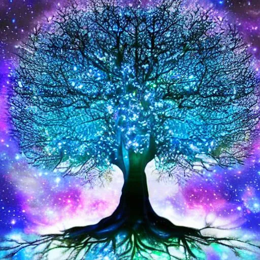 Prompt: Enchanting breathtaking tree of life with radiant vibrant shades of blue majestic branches reaching towards the sky and deep roots connecting with the earth, Swirling constellations, celestial bodies, and ethereal energy emanating from the tree, creating an awe-inspiring atmosphere luminous mesmerizing magical tree embodies the essence of life and the universe 3d vibrant

Cinematic, stunning, beautiful blue moon, perfect cinematic light, digital painting, fantastic view, cinematic lighting, crisp quality, cinematic postprocessing, HQ, 8k, ultra detailed, award winning by Anna Dittmann, Huang Guangjian, Alphonse Mucha, Jordan Grimmer, Ismail Inceoglu, Sherry Akrami, Ferdinand Knab, Naoto Hattori, Android Jones, Daniel F