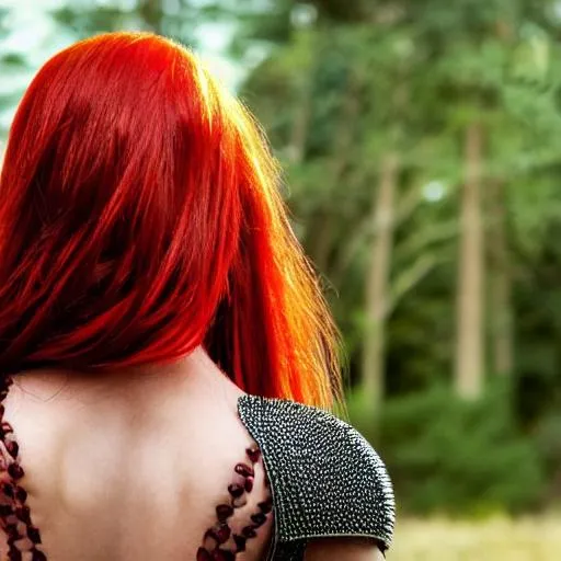 beautiful-red-hair-girl-dressed-in-chainmail