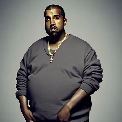 Prompt: fat kanye
