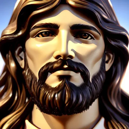 Prompt: Jesus Christ facial closeup

