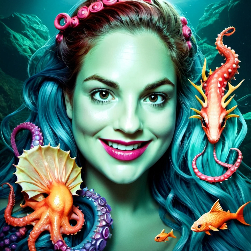 A colourful and beautiful Persephone, with precious...