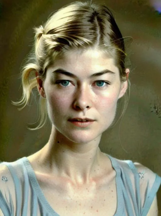 Prompt: Rosamund Pike 18 years old