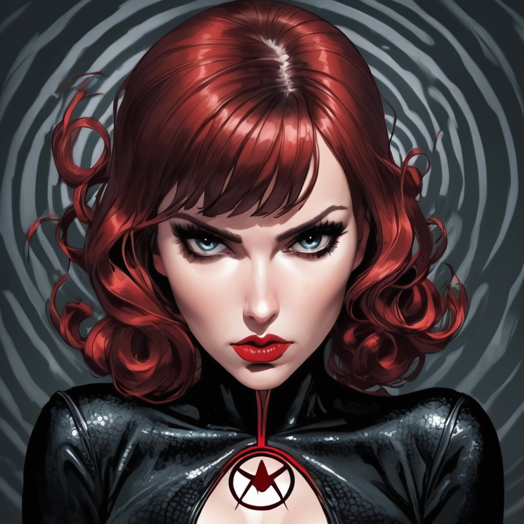 Hypnotic mistress black widow