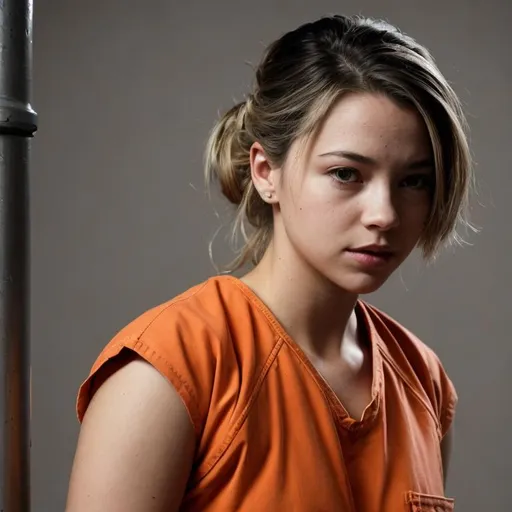 Sydney Sweeney as female inmate | OpenArt