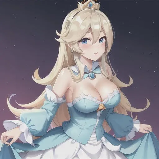 Rosalina/Estela Mario bros anime style by Zhatira on DeviantArt