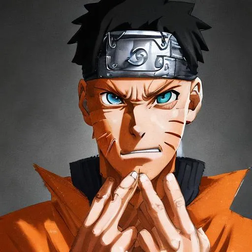 Naruto face detailed