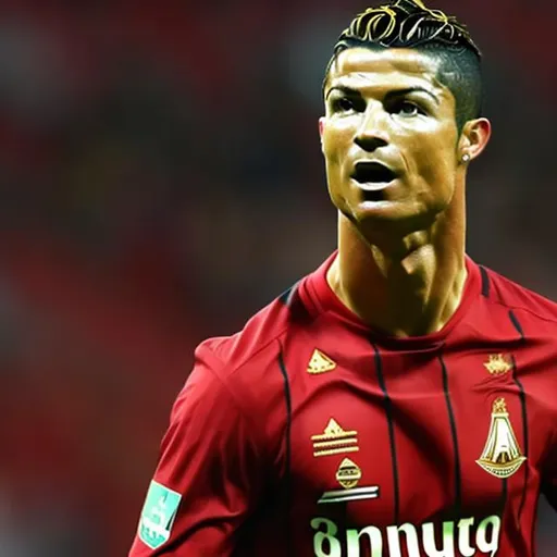Prompt: Cristiano in alahly 4k