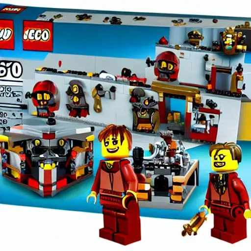 Prompt: lego fnaf sets