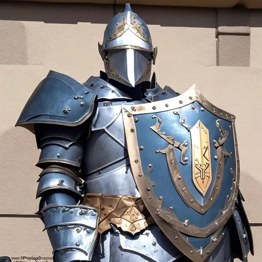 Prompt: knight shield paladin guard