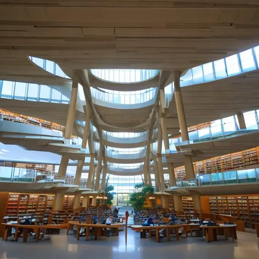 Prompt: Geisel Library