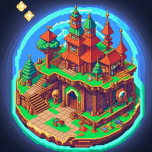 Prompt: low resolution, hyperdetailed pixel art, fantasy art, retro art, clean art, retro style, 150 mm lens, cinematic shot, perfect angle, Octopath Traveler art direction, Chibi, 

{hyperdetailed 2D pixel space hero cat , red long (chignon) cat ears, velvet robe, dancing, super deformation, medieval fantasy bar (voxel) interior background, (fireplace:0.2)}, pixel character + voxel background,

(Epic composition, epic pose, epic proportion, epic fantasy,)

(Hyperdetailed, finest detail, ultra detailed, intricate), contrast,

(Octane render, volumetric lighting, 3d render, reflection, ray tracings, voxel render, depth of field, bokeh), HD, UHD, masterpiece, professional work,