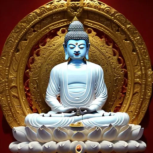 Prompt: buddha maitreya