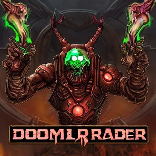 Prompt: doom raider
