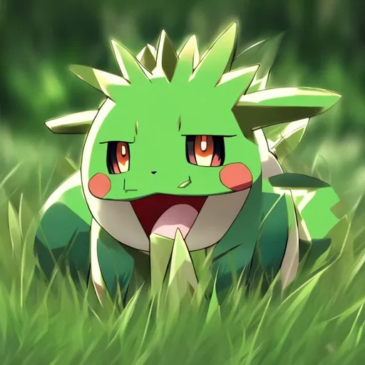 Prompt: grass pokemon
