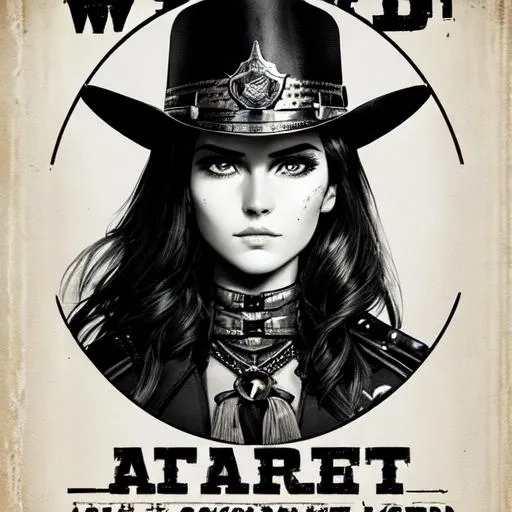 a wild west sherifs poster, bounty poster, wanted de... | OpenArt