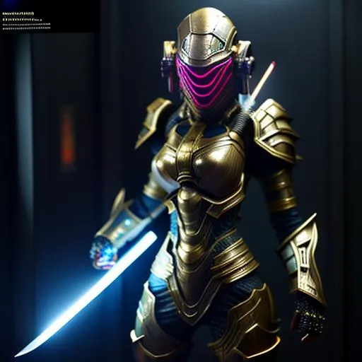Prompt: A Sword in Sci-fi, realistic, glowing lights, heavy lighting, dramatic lighting, old footage, perfect composition, hyperrealistic, super detailed, 8k, high quality, trending art, trending on artstation, sharp focus, studio photo, intricate details, highly detailed, by greg Ruthie ski 