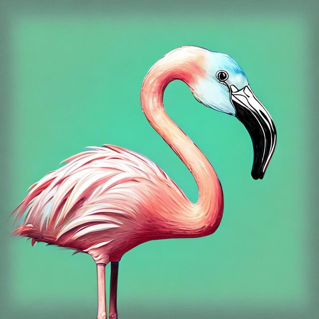 louis vuitton flamingos Painting