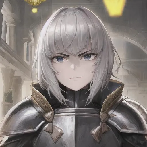 Prompt: knight  face shown



