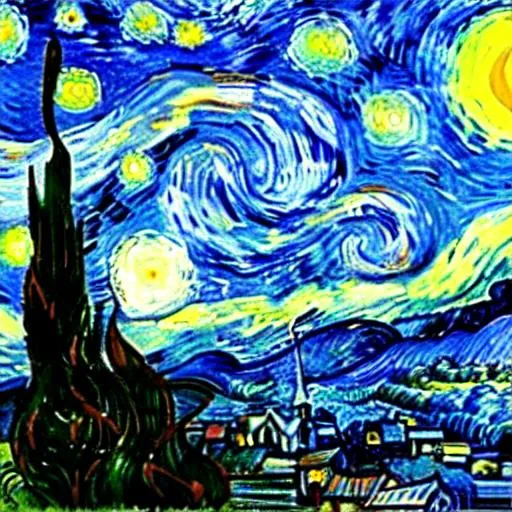 Prompt: Vincent Van Gogh