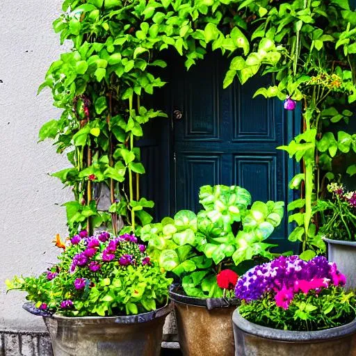 Prompt: night-time, dark night, dark shadows, garden, multicolored flowers, flower pots, pots, planter boxes, entryway, dark sky, dark clouds, 
very soft █►green◄█ theme, dark walls, dim lights, (some cyan small things:0.8), 
♦♦ doorstep, letterbox, front porch, porch, foyer, stool, garden bench, butterflies, bees, flowers, watering can, garden tools, hair flower, hair ribbon, pail, 

■■ {{{{best quality, 8k resolution photography, artistic photography, photorealistic, masterpiece}}}}, 