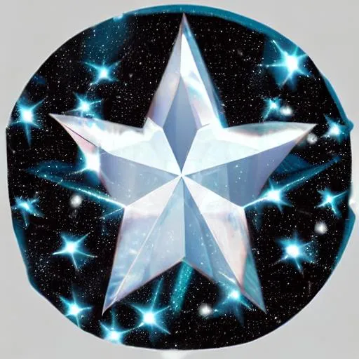 Prompt: crystal star
