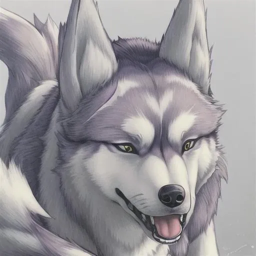 Prompt: husky