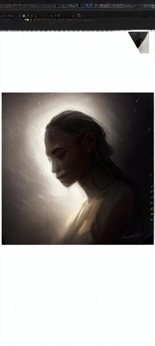 Prompt: Portrait of a light being, radiant, glowing light, filaments of light everywhere, intricate, cinematic lighting, highly detailed, digital painting, artstation, concept art, smooth, sharp focus, illustration,
Tears are dropping from the eyes, the forehead is covered with a bit blood