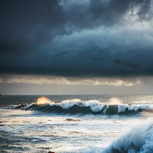 Prompt: Cornwall stormy sunset seascape, waves crashing, {vintage}, {nostalgic}, {vibrant-tones}, {high-lighting}, {harsh-focus}, {film-grain}, {high-saturation}, {wide-angle shots}, {gritty}, {documentary-style}, {analog-aesthetics}, {warm-color-palettes}, {soft color grading}, {vintage film stock}