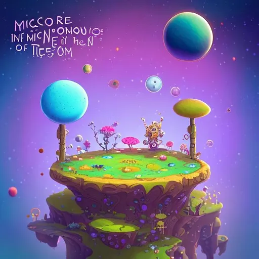 Prompt: Microcosmos in the realm of the tiny