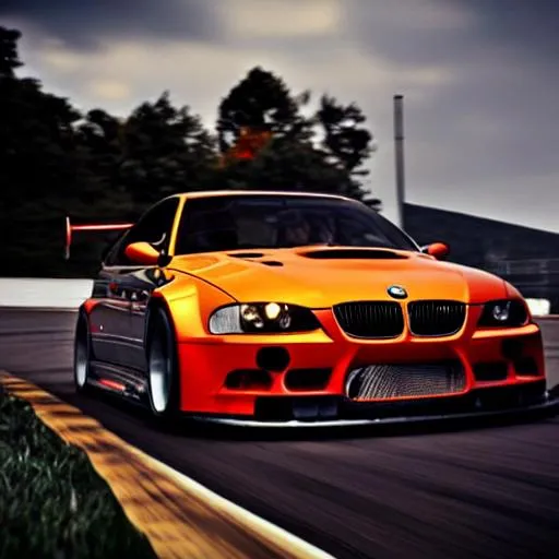 Prompt: bmw m3 gtr
