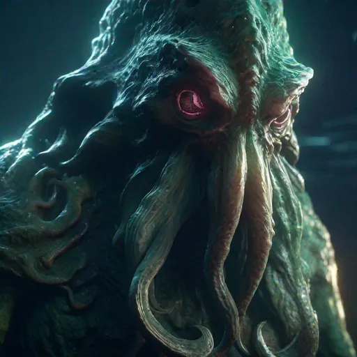 Prompt: call of cthulhu monster, deep one

soft focus, clean art, professional, old style photo, CGI winning award, UHD, HDR, 8K, RPG, UHD render, HDR render, 3D render cinema 4D