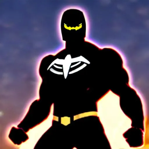 Prompt: Nighthawk Marvel inspired superhero