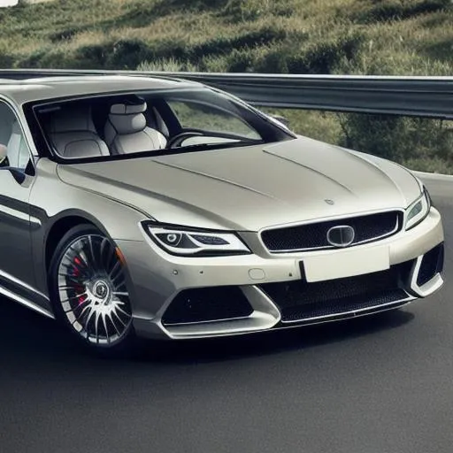 Prompt: luxury car