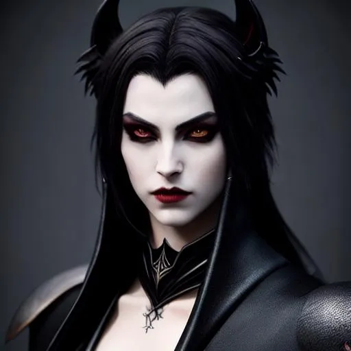 Epic Professional Digital Portrait Art Of Male Vampi