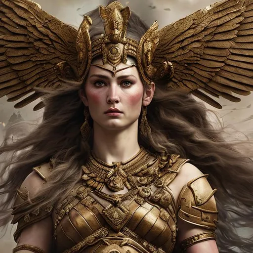 Prompt: goddess of war high-definition photography quality. The painting is created in Unreal Engine 4, with 8K HD resolution, providing bright and intricate details.,perfecteyes