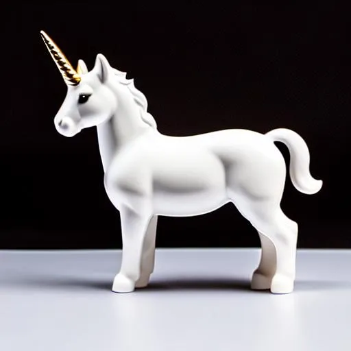 Funko pop unicorn kitten figurine, made of plastic,... | OpenArt