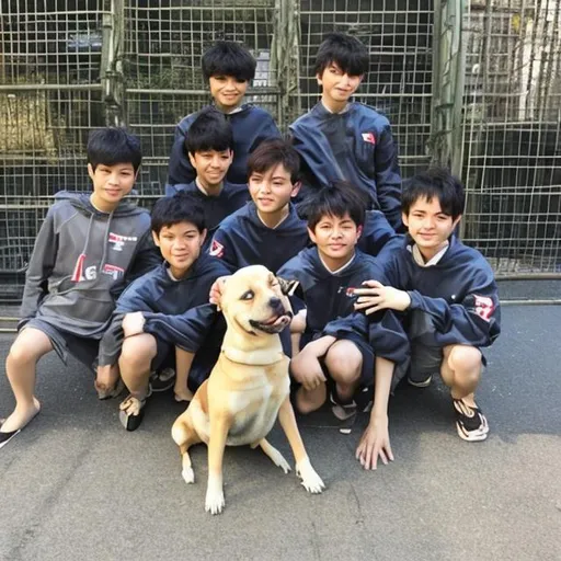 Prompt: Boys is dog
