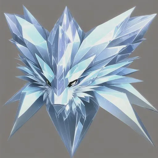 Prompt: Low Poly Crystal Creature
