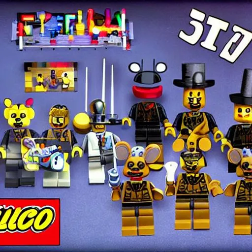  Lego Five Nights At Freddy's