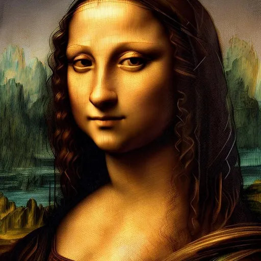 Prompt: "Ultra realistic photo portrait of young Leonardo da Vinci painting Mona Lisa, colorful, painting burst, concentrated gaze, holding paintbrush, symmetrical face, tone mapped,intricate, elegant, highly detailed, digital painting, artstation,concept art, smooth,sharp focus, illustration,beautiful face, intricate, highly detailed,smooth,sharp focus, art by artgerm and greg rutkwoski and alphonse mucha, 3D Game Cinematic Feel,Epic 3D Videogame Graphics, Intricately Detailed,8K Resolution, Dynamic Lighting,Unreal Engine 5, CryEngine, Trending on ArtStation,HDR, 3D Masterpiece, Unity Render, Perfect Composition,synthwave,neon retro"
