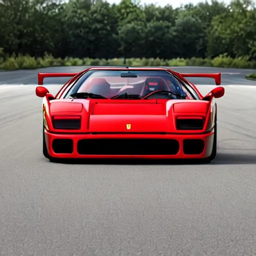 Prompt: ferrari f40 