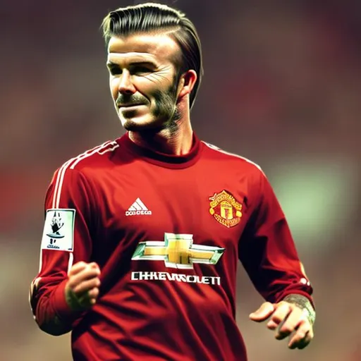 Prompt: David Beckham Manchester United 